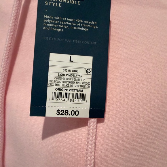 Universal Thread Light Pink Hoodie - Picture 3 of 3